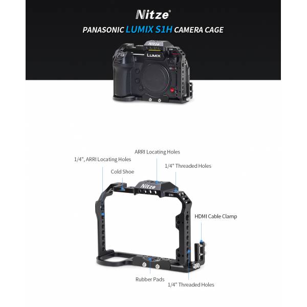 Nitze Cage for Panasonic S1H